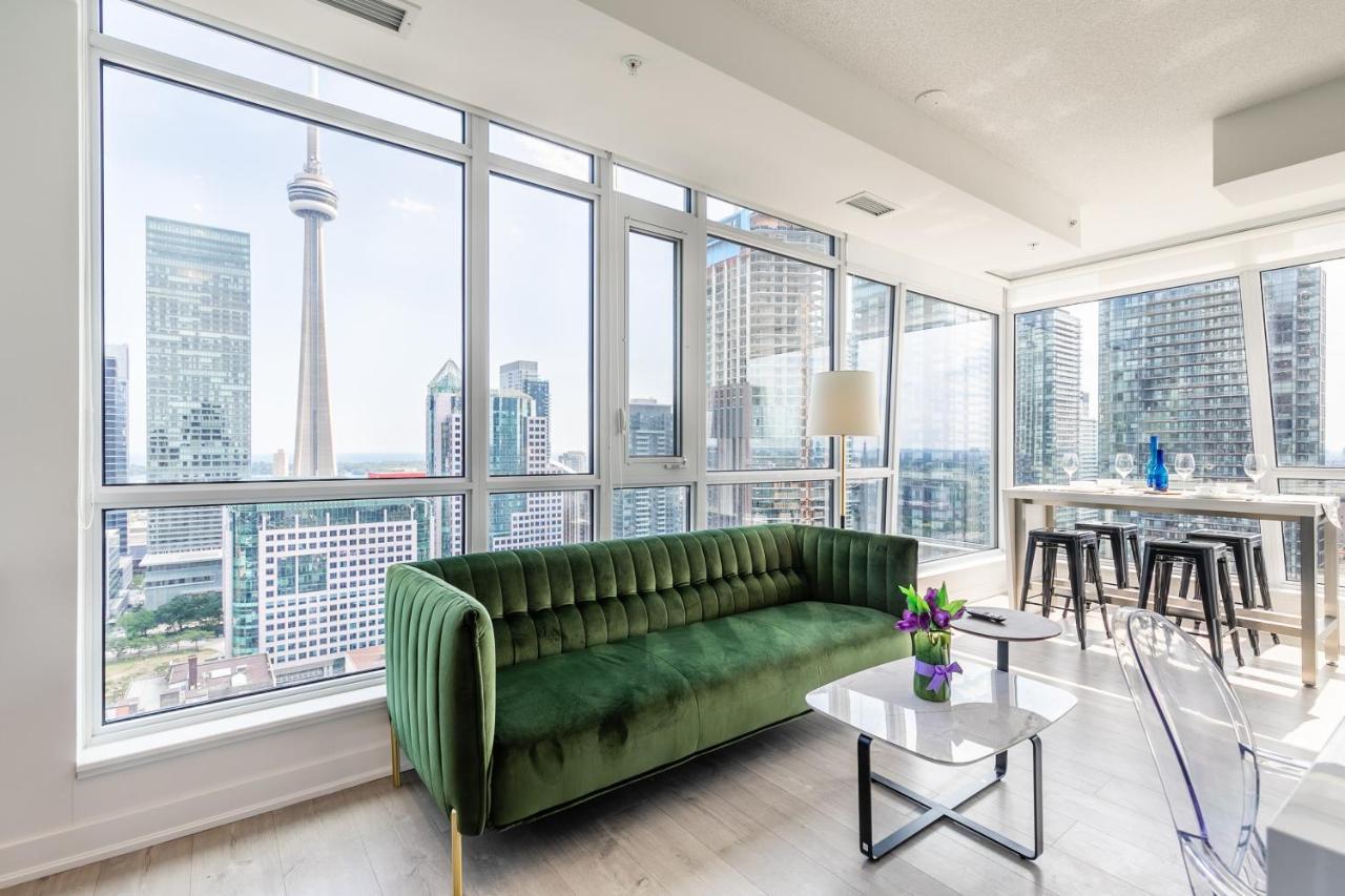 Luxury 2 Bedroom In The Heart Of Entertainment District - City Skyline View & Balcony Toronto Luaran gambar